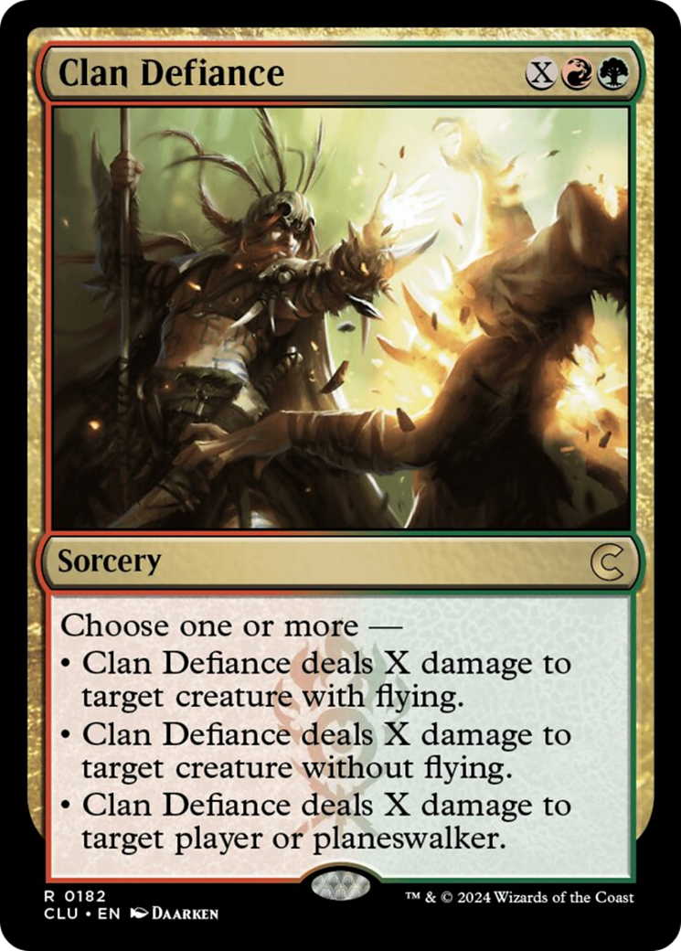 Clan Defiance [Ravnica: Clue Edition] | Odin's Place