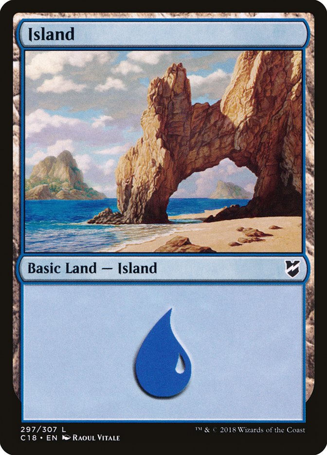Island (297) [Commander 2018] | Odin's Place