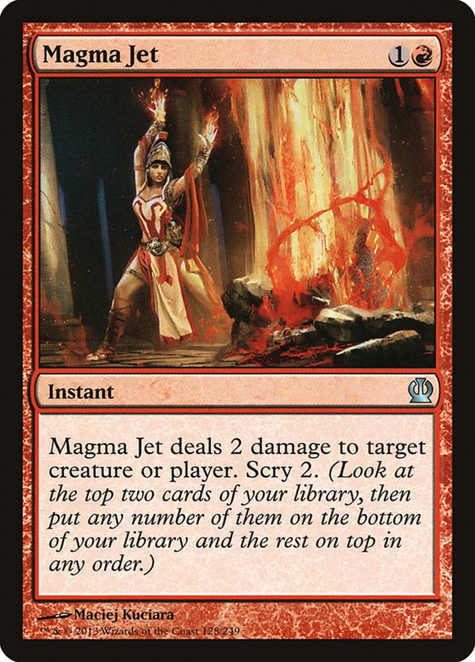 Magma Jet (128) [Theros] | Odin's Place