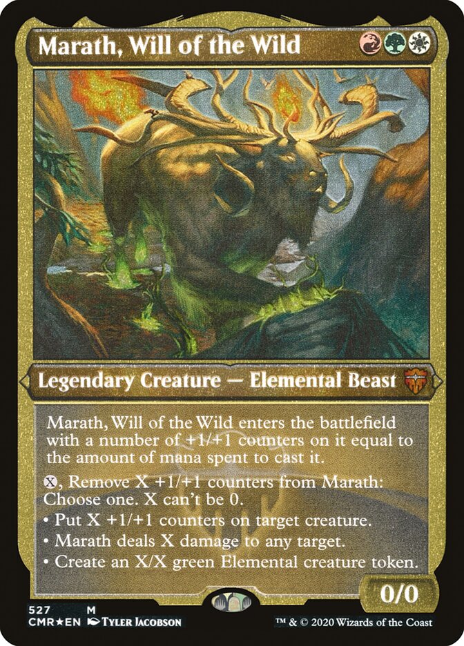 Marath, Will of the Wild (Etched) [Commander Legends] | Odin's Place
