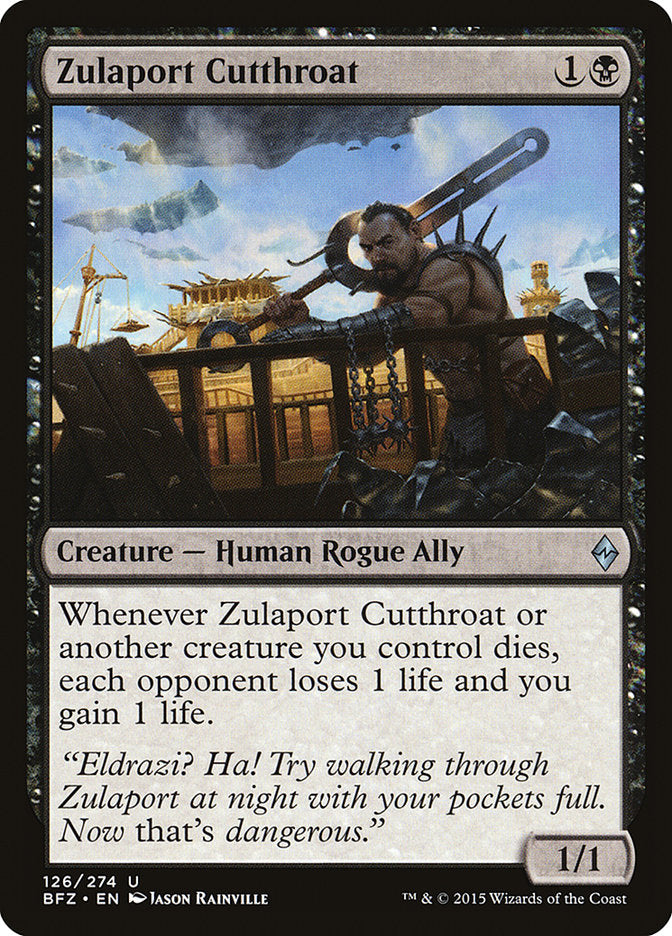 Zulaport Cutthroat (126) [Battle for Zendikar] | Odin's Place