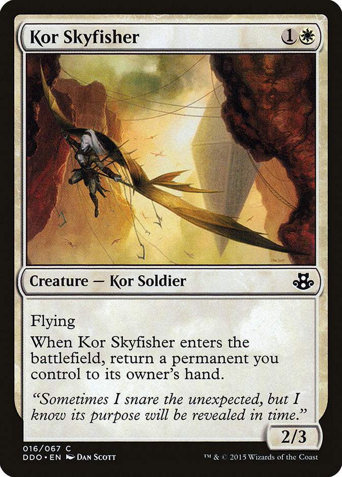 Kor Skyfisher (16) [Duel Decks: Elspeth vs. Kiora] | Odin's Place