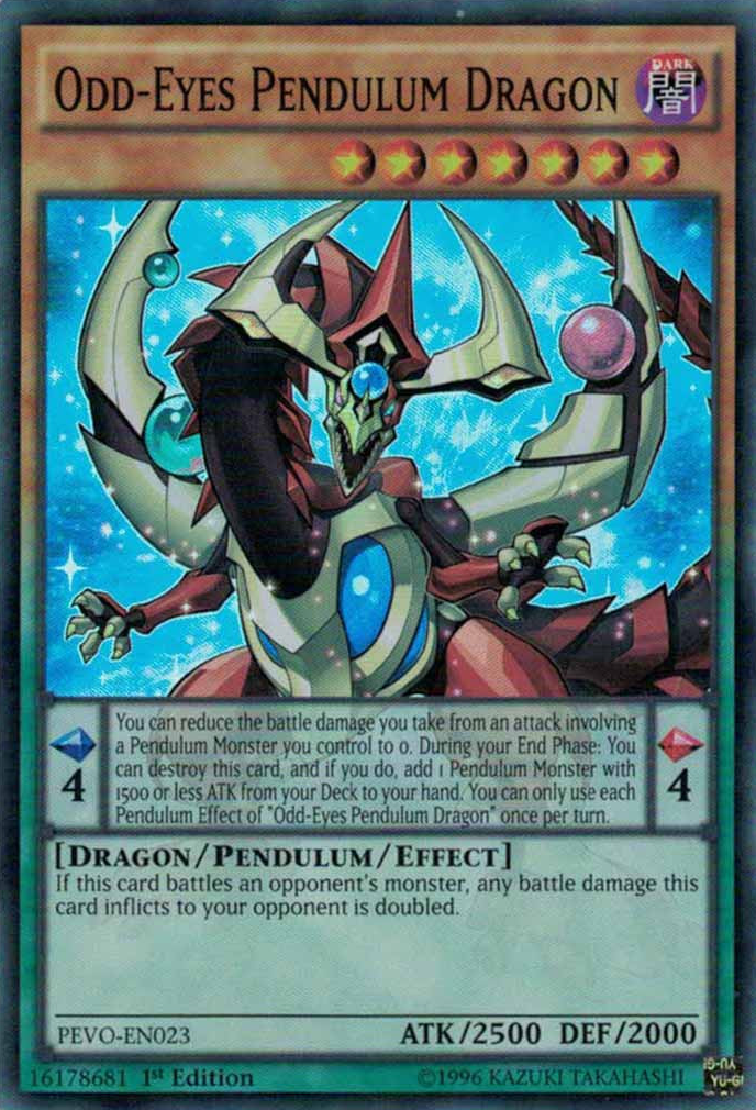 Odd-Eyes Pendulum Dragon [PEVO-EN023] Super Rare | Odin's Place