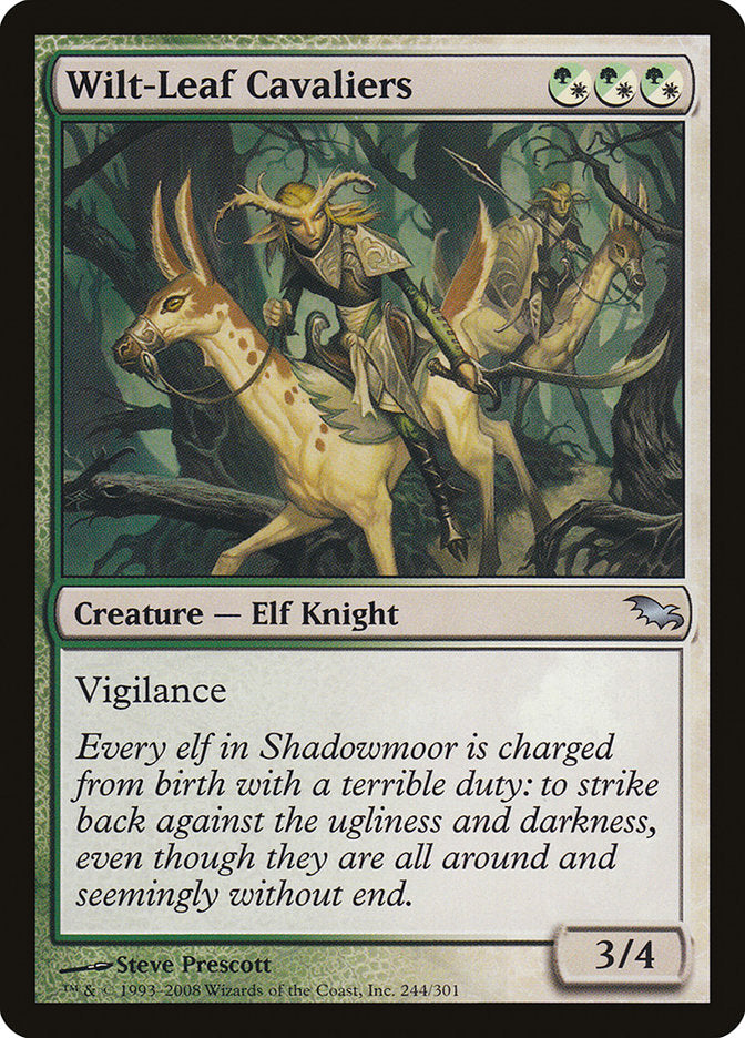 Wilt-Leaf Cavaliers (244) [Shadowmoor] | Odin's Place