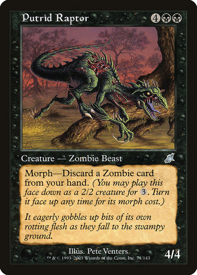Putrid Raptor (71) [Scourge] | Odin's Place