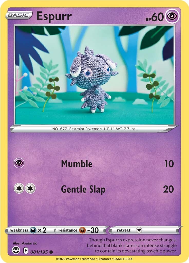 Espurr (081/195) [Sword & Shield: Silver Tempest] | Odin's Place