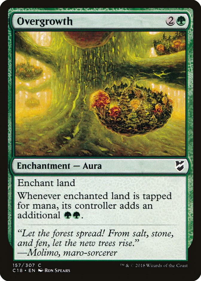 Overgrowth (157) [Commander 2018] | Odin's Place