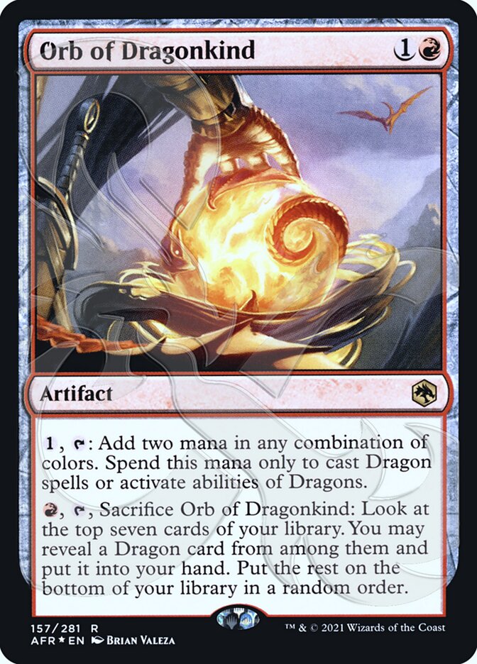 Orb of Dragonkind (Ampersand Promo) [Dungeons & Dragons: Adventures in the Forgotten Realms Promos] | Odin's Place