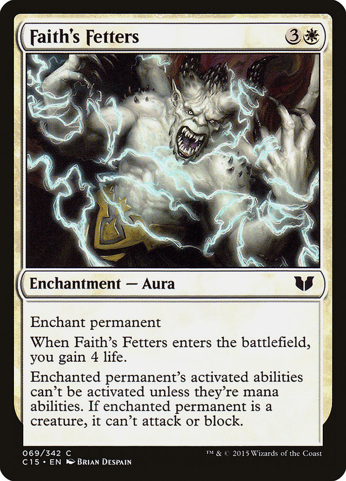 Faith's Fetters (69) [Commander 2015] | Odin's Place
