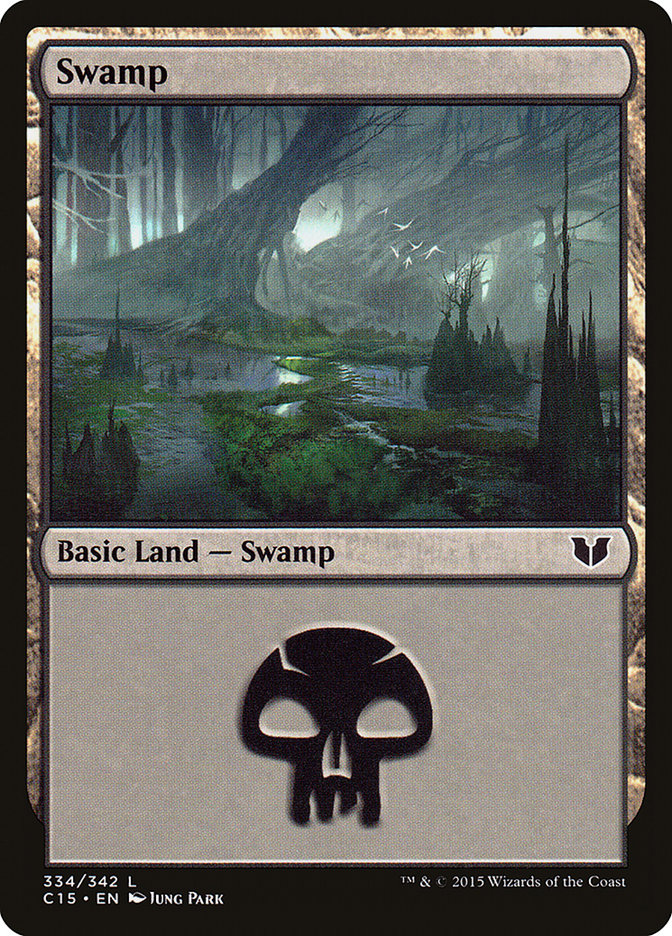 Swamp (334) [Commander 2015] | Odin's Place
