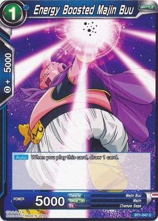 Energy Boosted Majin Buu (BT1-047) [Galactic Battle] | Odin's Place