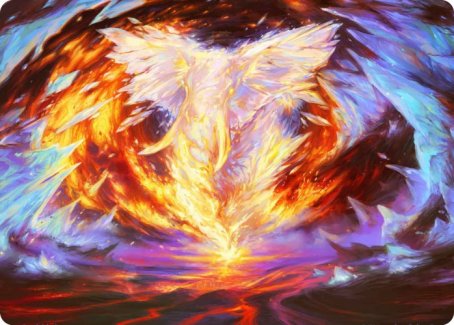Magma Opus Art Card [Strixhaven: School of Mages Art Series] | Odin's Place