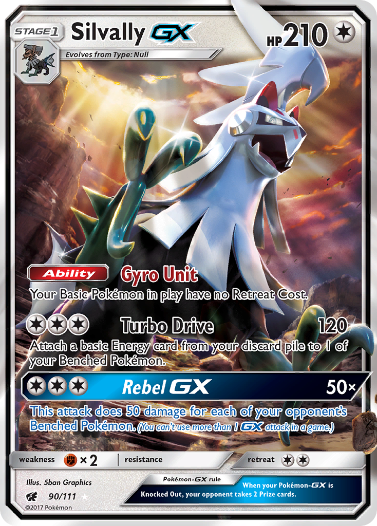 Silvally GX (90/111) [Sun & Moon: Crimson Invasion] | Odin's Place