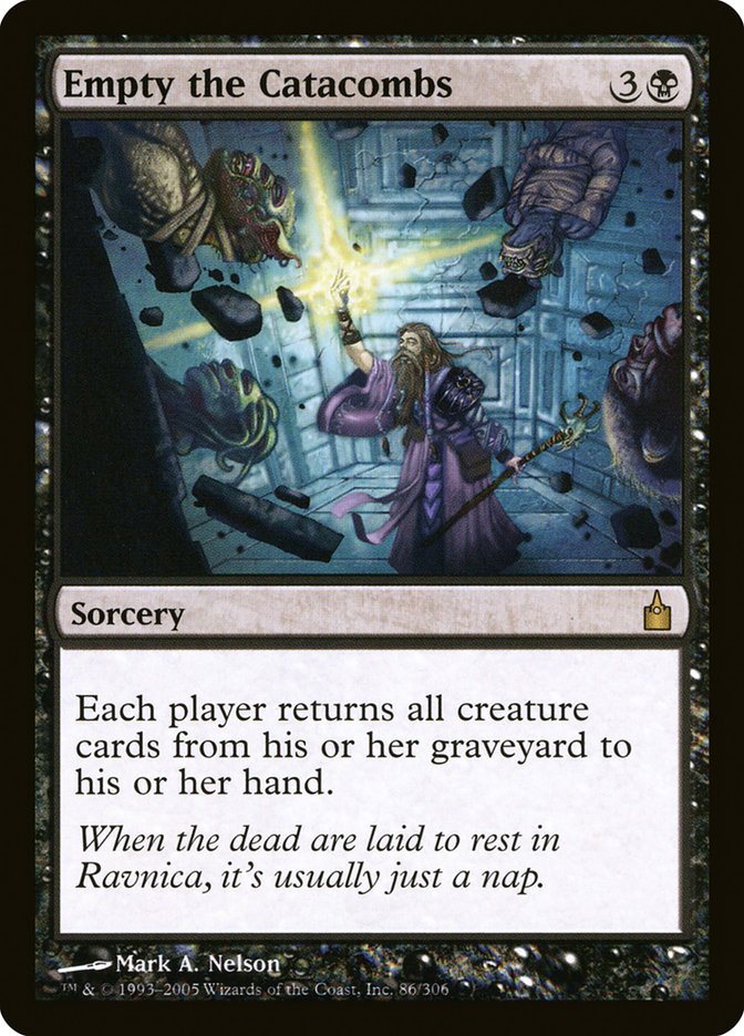 Empty the Catacombs (86) [Ravnica: City of Guilds] | Odin's Place