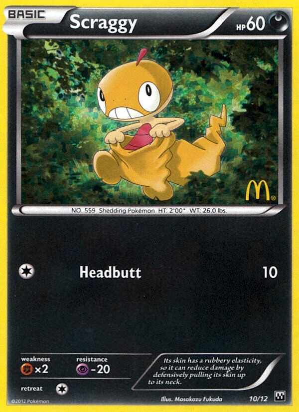 Scraggy (10/12) [McDonald's Promos: 2012 Collection] | Odin's Place