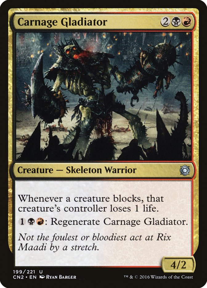 Carnage Gladiator (199) [Conspiracy: Take the Crown] | Odin's Place