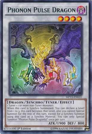 Phonon Pulse Dragon [MP15-EN031] Rare | Odin's Place