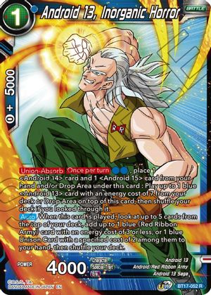 Android 13, Inorganic Horror (BT17-052) [Ultimate Squad] | Odin's Place