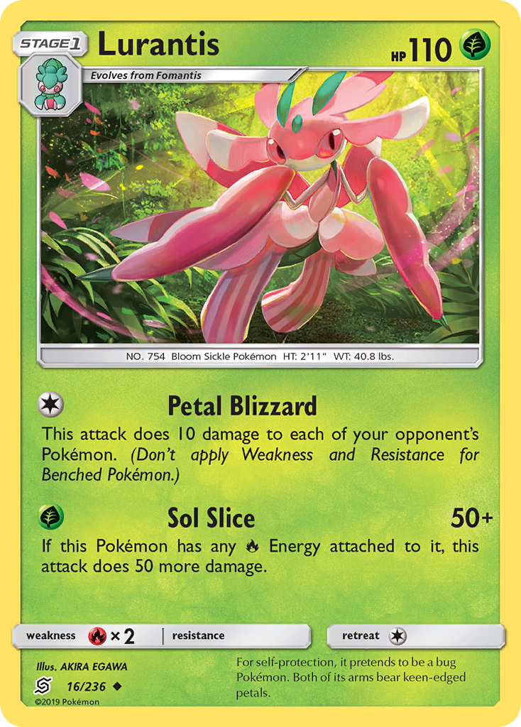 Lurantis (16/236) [Sun & Moon: Unified Minds] | Odin's Place