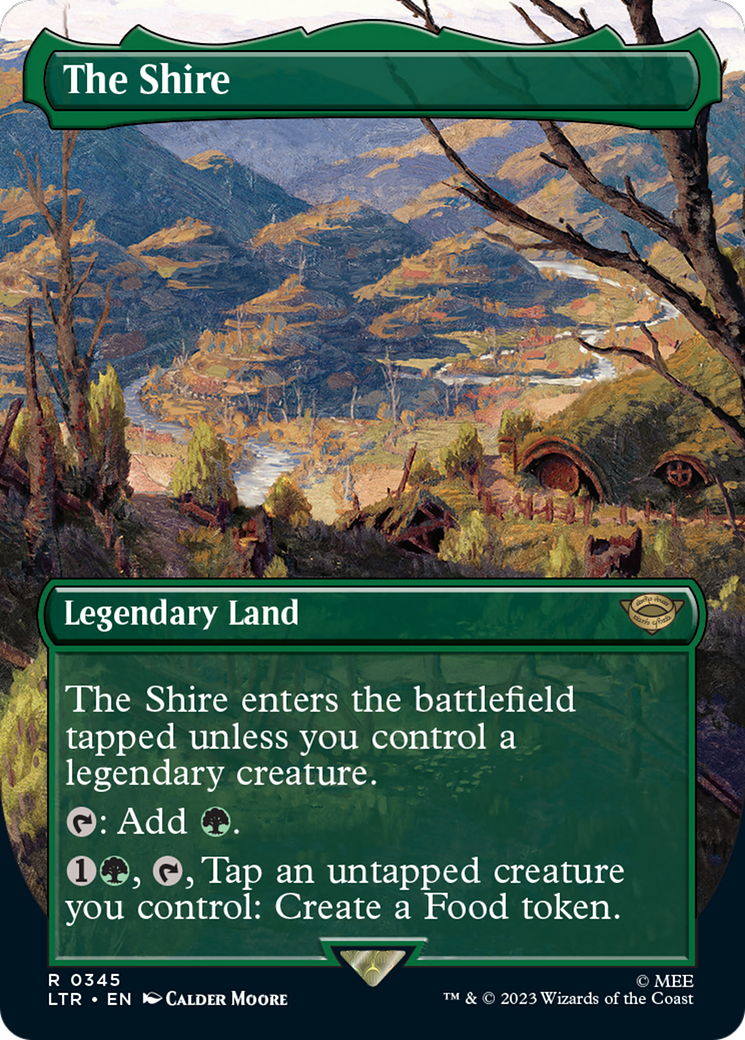 The Shire (Borderless Alternate Art) [The Lord of the Rings: Tales of Middle-Earth] | Odin's Place