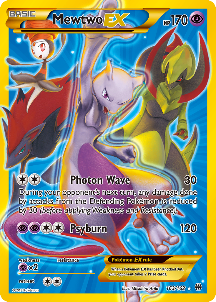 Mewtwo EX (163/162) [XY: BREAKthrough] | Odin's Place