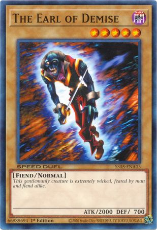 The Earl of Demise [SS05-ENA03] Common | Odin's Place