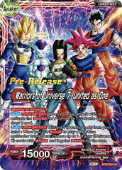 Android 17 // Warriors of Universe 7, United as One (BT20-001) [Power Absorbed Prerelease Promos] | Odin's Place