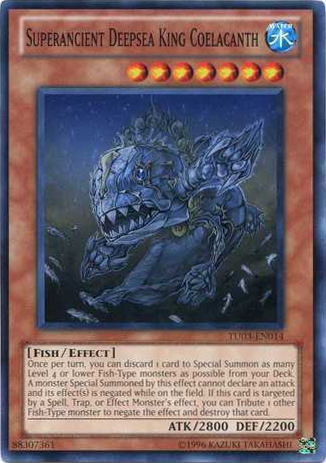 Superancient Deepsea King Coelacanth [TU03-EN014] Common | Odin's Place