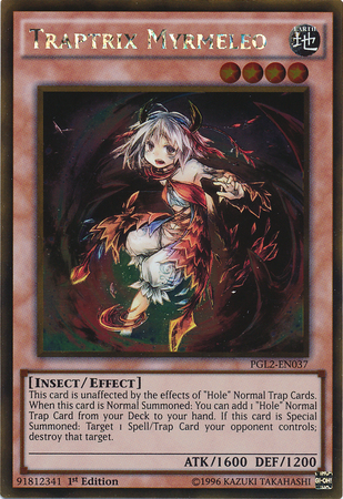 Traptrix Myrmeleo [PGL2-EN037] Gold Rare | Odin's Place