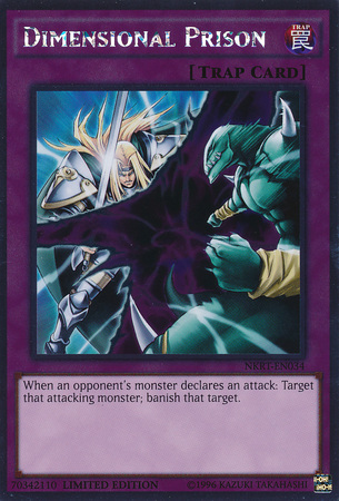 Dimensional Prison [NKRT-EN034] Platinum Rare | Odin's Place