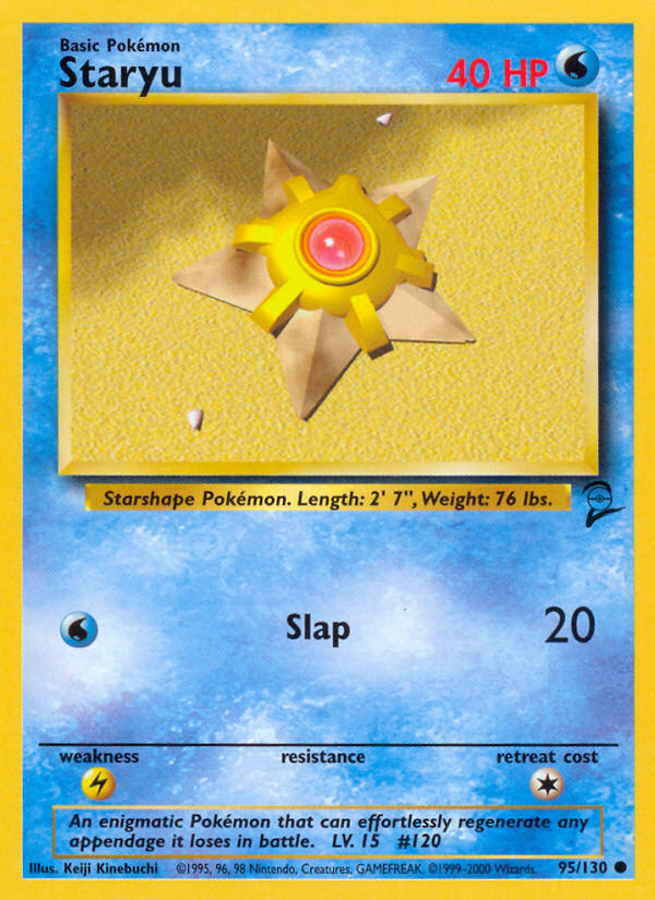 Staryu (95/130) [Base Set 2] | Odin's Place