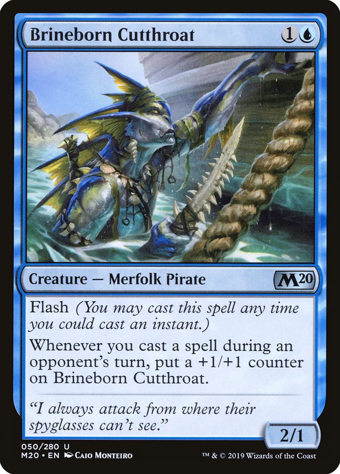 Brineborn Cutthroat [Core Set 2020] | Odin's Place