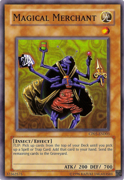Magical Merchant [CP05-EN003] Super Rare | Odin's Place