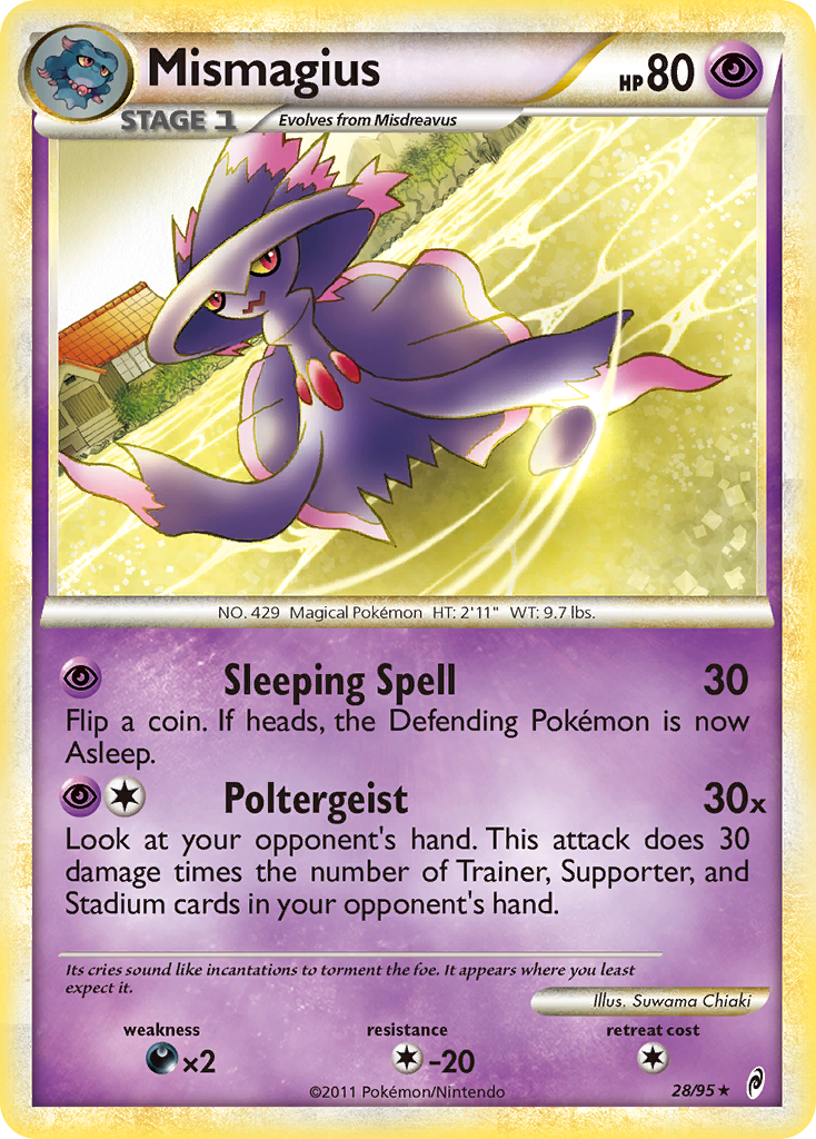 Mismagius (28/95) [HeartGold & SoulSilver: Call of Legends] | Odin's Place