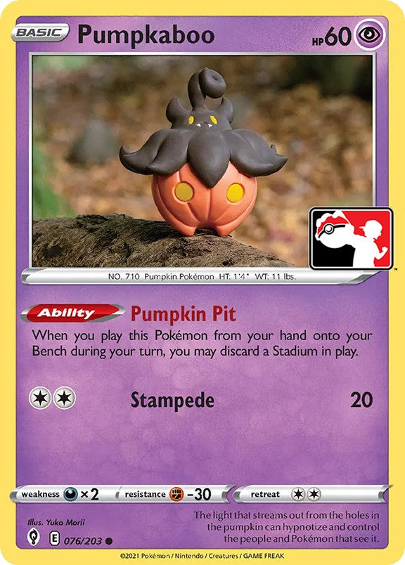 Pumpkaboo (076/203) [Prize Pack Series One] | Odin's Place