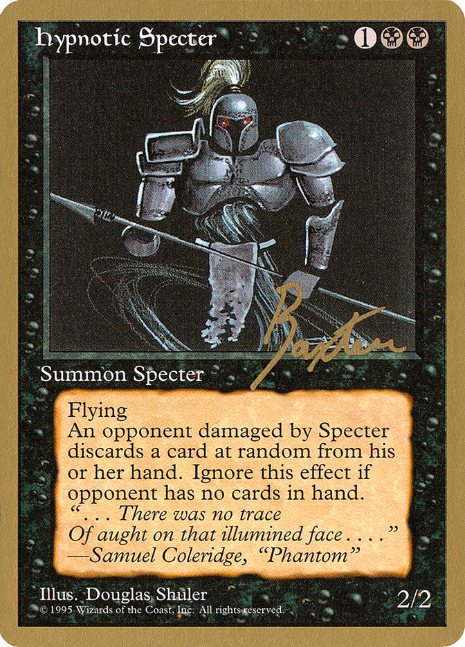 Hypnotic Specter (George Baxter) [Pro Tour Collector Set] | Odin's Place