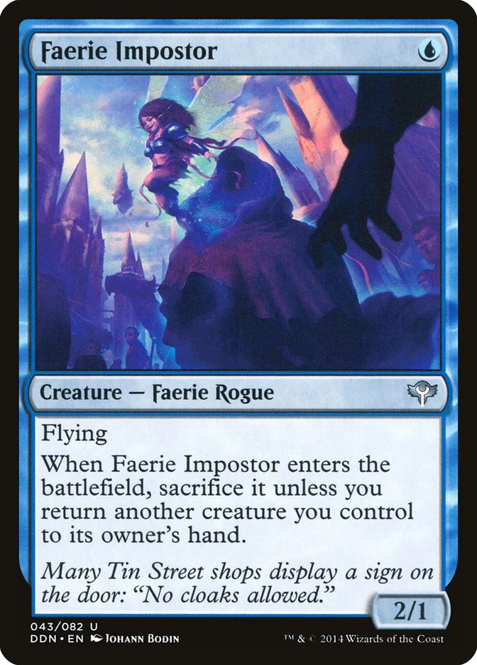 Faerie Impostor (43) [Duel Decks: Speed vs. Cunning] | Odin's Place