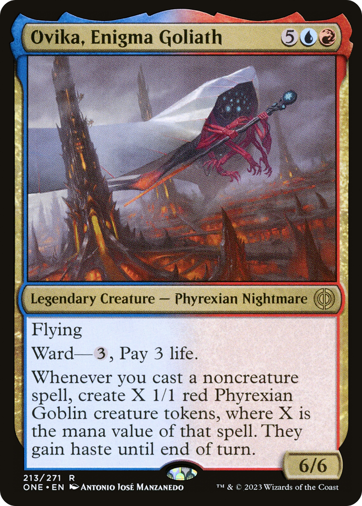 Ovika, Enigma Goliath [Phyrexia: All Will Be One] | Odin's Place