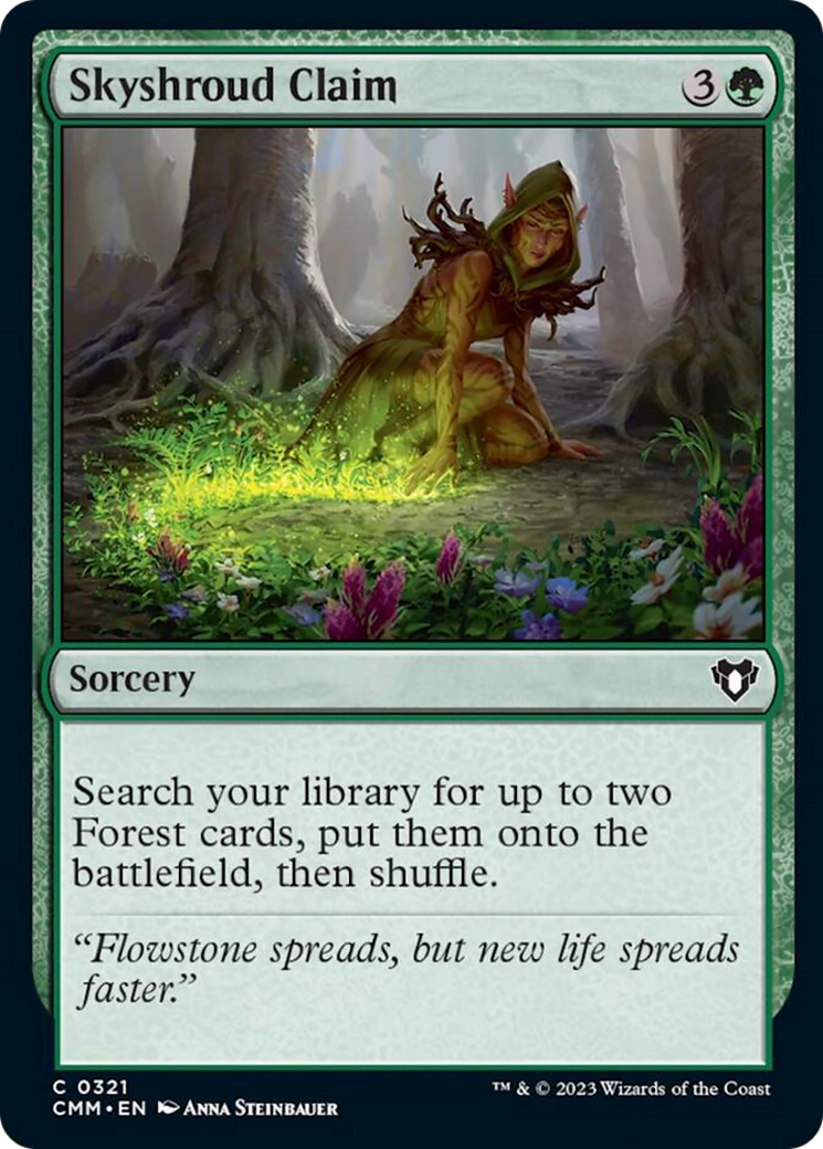 Skyshroud Claim [Commander Masters] | Odin's Place