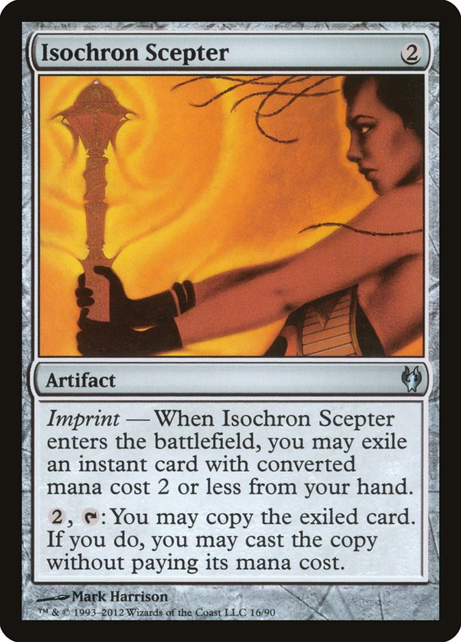 Isochron Scepter (16) [Duel Decks: Izzet vs. Golgari] | Odin's Place