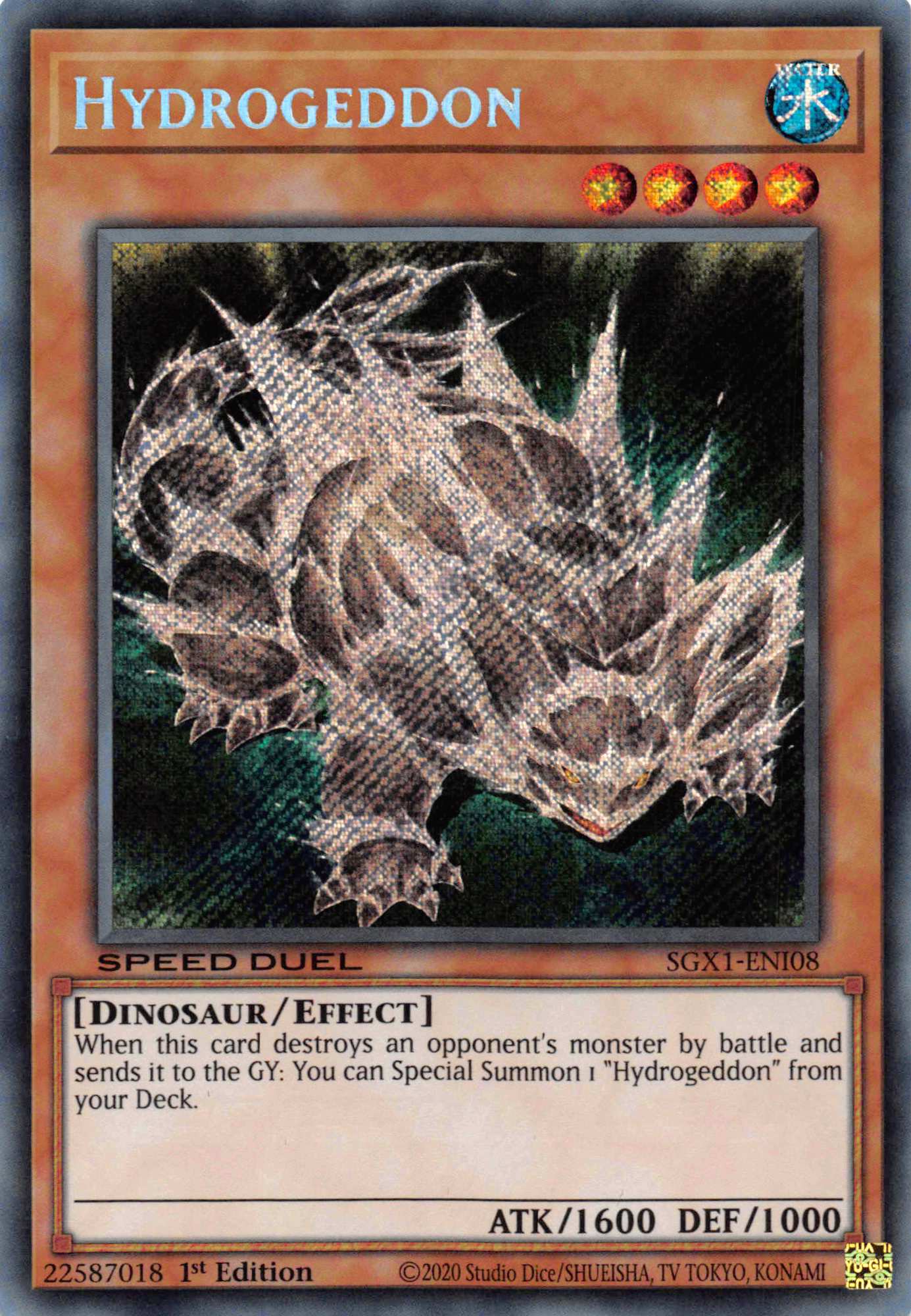 Hydrogeddon [SGX1-ENI08] Secret Rare | Odin's Place