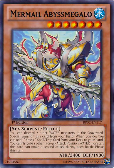 Mermail Abyssmegalo [BP02-EN117] Rare | Odin's Place