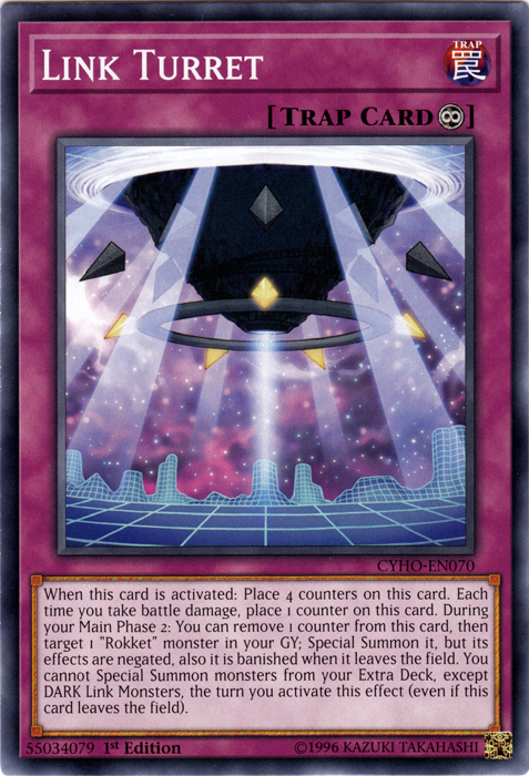 Link Turret [CYHO-EN070] Common | Odin's Place