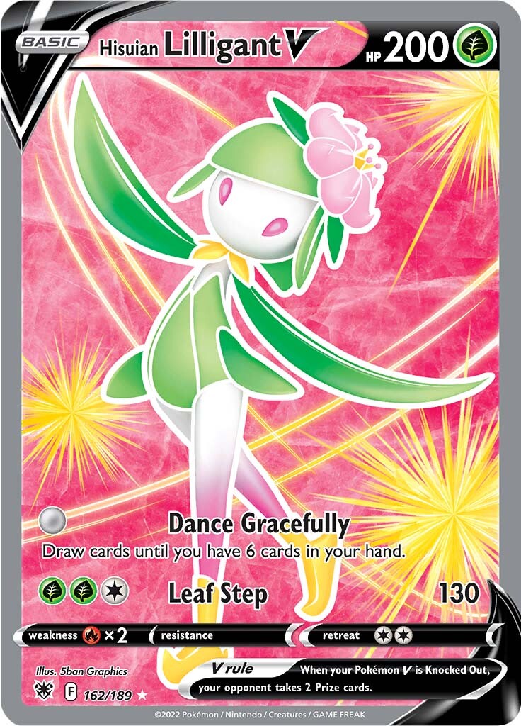 Hisuian Lilligant V (162/189) [Sword & Shield: Astral Radiance] | Odin's Place