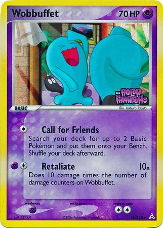 Wobbuffet (56/110) (Stamped) [EX: Holon Phantoms] | Odin's Place