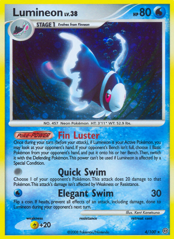 Lumineon (4/100) [Diamond & Pearl: Stormfront] | Odin's Place