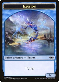 Illusion // Bear Double-Sided Token [Modern Horizons Tokens] | Odin's Place