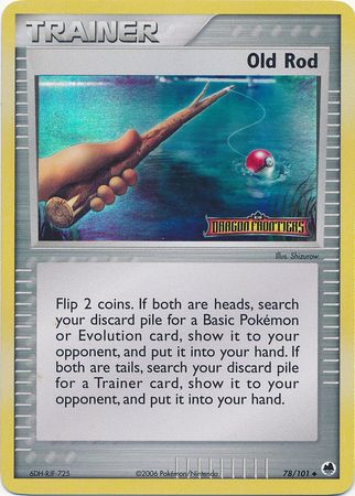 Old Rod (78/101) (Stamped) [EX: Dragon Frontiers] | Odin's Place