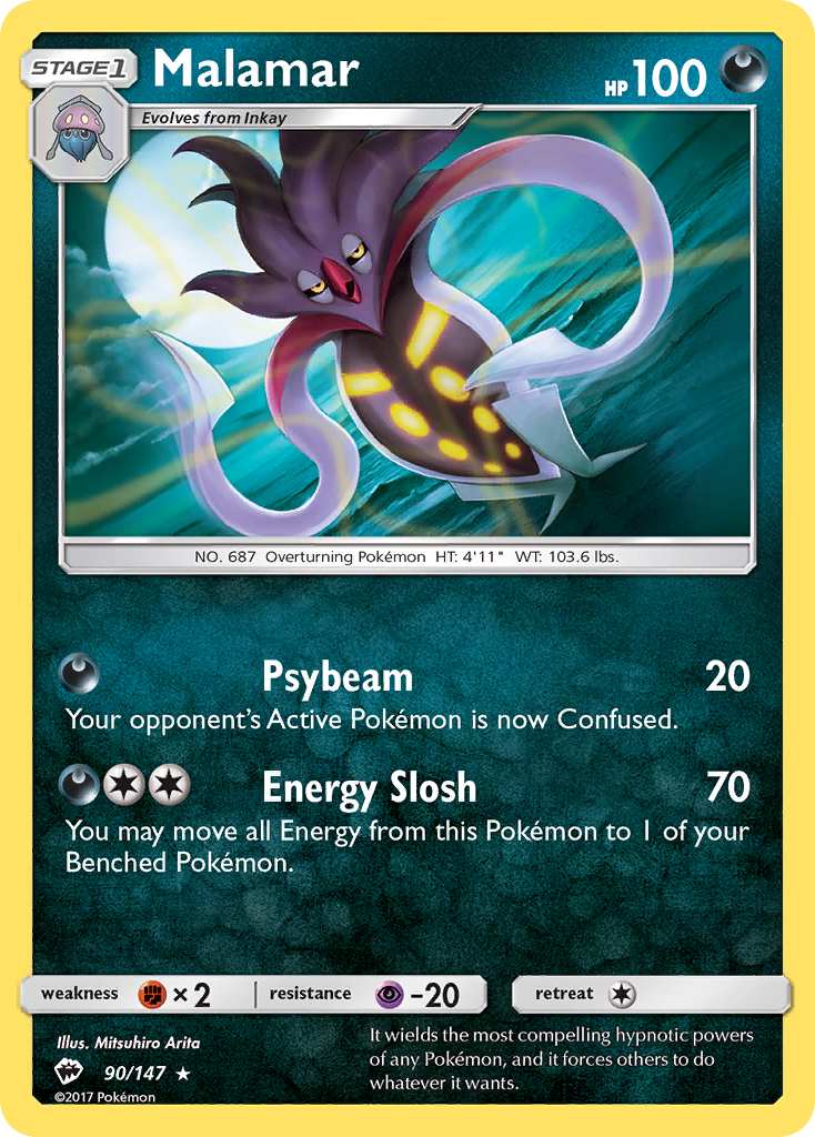 Malamar (90/147) [Sun & Moon: Burning Shadows] | Odin's Place