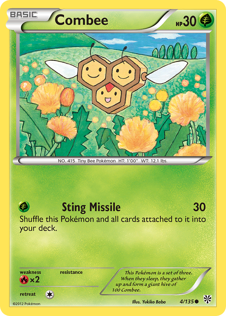 Combee (4/135) [Black & White: Plasma Storm] | Odin's Place